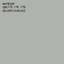 #AFB2AF - Silver Chalice Color Image